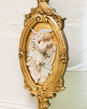 Load image into Gallery viewer, 1940s Rococo Style Giltwood Mirror With Plaques
