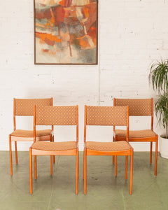 Danish Modern Dining Chairs (set of 4)