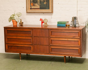 Walnut Framed Dresser