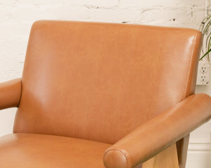 Milan Chair in Faux Leather