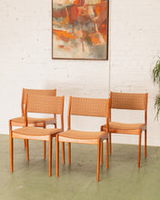 Load image into Gallery viewer, Danish Modern Dining Chairs (set of 4)
