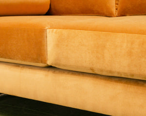 Harper Sofa in Gold