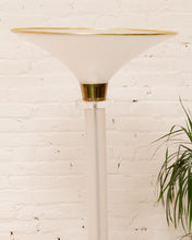 Load image into Gallery viewer, Clearlite Torchiere Lamp Set by Bauer Lamp Co Lucite, Brushed Acrylic
