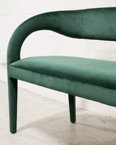 Alexander Dining Bench in Green