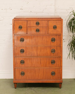 Mahogany 5 Drawer Chest