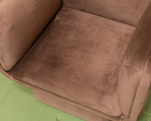 Load image into Gallery viewer, Chocolate Brown Club Armchair
