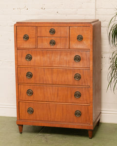 Mahogany 5 Drawer Chest