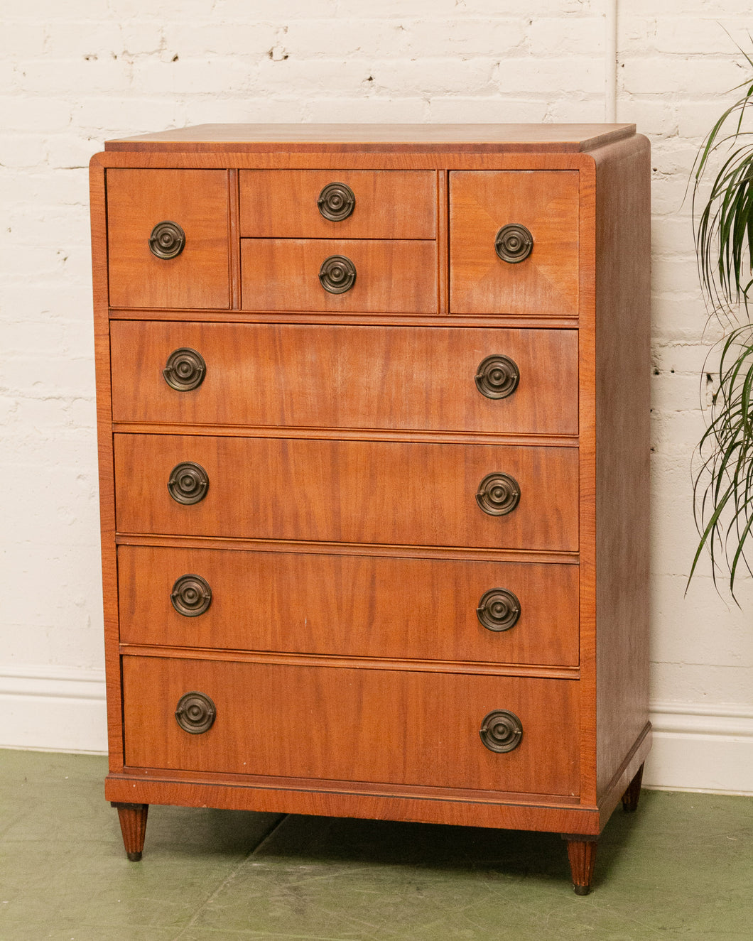 Mahogany 5 Drawer Chest