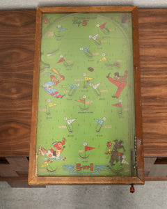 Vintage Table Pinball Art