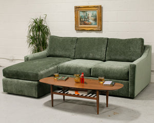 Hauser Sectional Sofa in Zion Forest