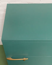 Load image into Gallery viewer, Teal 1950’s Dresser
