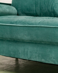 Maya Sofa in Napa Teal Blue