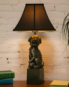 Cast Bronze Foo Dog Lamp by Sarreid