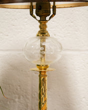 Load image into Gallery viewer, Regency Table Lamp Handblown Glass
