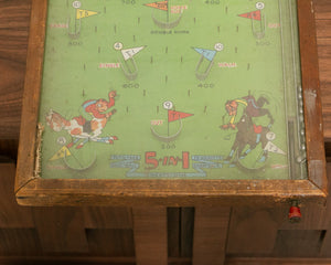 Vintage Table Pinball Art