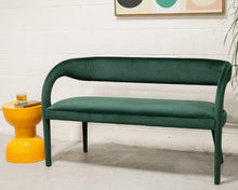 Load image into Gallery viewer, Alexander Dining Bench in Green
