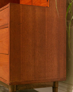 Walnut Valet Chest of Drawers