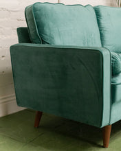 Load image into Gallery viewer, Maya Sofa in Napa Teal Blue
