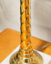 Load image into Gallery viewer, Regency Table Lamp Handblown Glass
