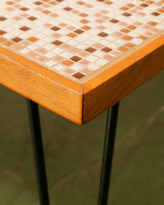 Vintage Tiled Coffee Table with Hairpin Legs