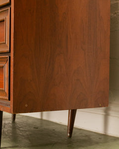 Walnut Framed Highboy