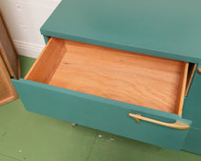 Load image into Gallery viewer, Teal 1950’s Dresser
