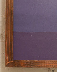 Purple Vintage Abstract Painting