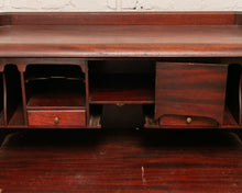 Load image into Gallery viewer, Late 19th-Early 20th C. Mahogany Renaissance Drop Front Bureau
