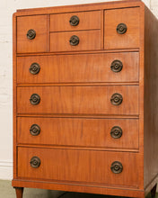 Load image into Gallery viewer, Mahogany 5 Drawer Chest
