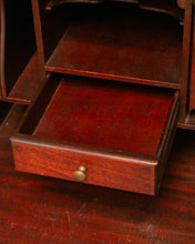 Load image into Gallery viewer, Late 19th-Early 20th C. Mahogany Renaissance Drop Front Bureau
