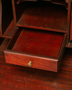 Late 19th-Early 20th C. Mahogany Renaissance Drop Front Bureau