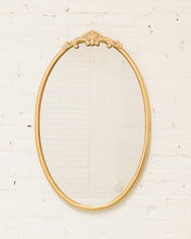 Load image into Gallery viewer, Oval Gold Mirror
