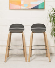 Load image into Gallery viewer, Bentwood Bar Stools Pair
