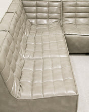 Load image into Gallery viewer, Cantina Quarry Recycled Leather Juno Sofa
