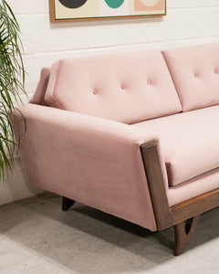 Desmond Sofa in Lavender Rose