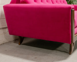 Desmond Fuchsia (Royale Berry) Sofa 72"