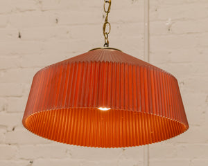 Pleated Hanging Lamp