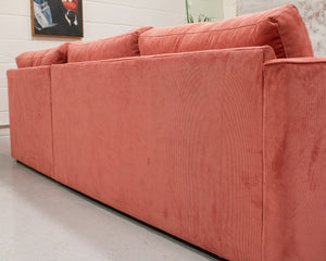 Michonne Sectional Sofa in Parallel Paprika