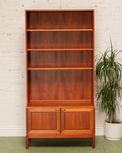 Load image into Gallery viewer, Teak Vintage Bookshelf
