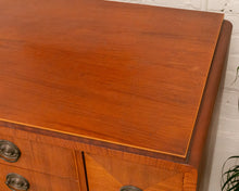 Load image into Gallery viewer, Mahogany 5 Drawer Chest
