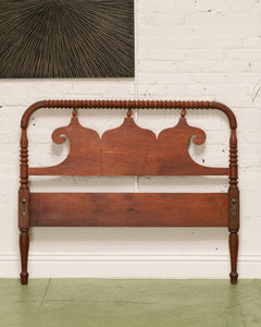 1920’s Antique Bobbin Headboard