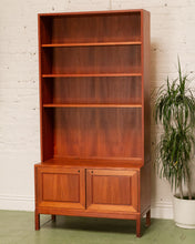 Load image into Gallery viewer, Teak Vintage Bookshelf
