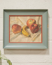 Load image into Gallery viewer, Still Life Apples and Bananas Oil Painting
