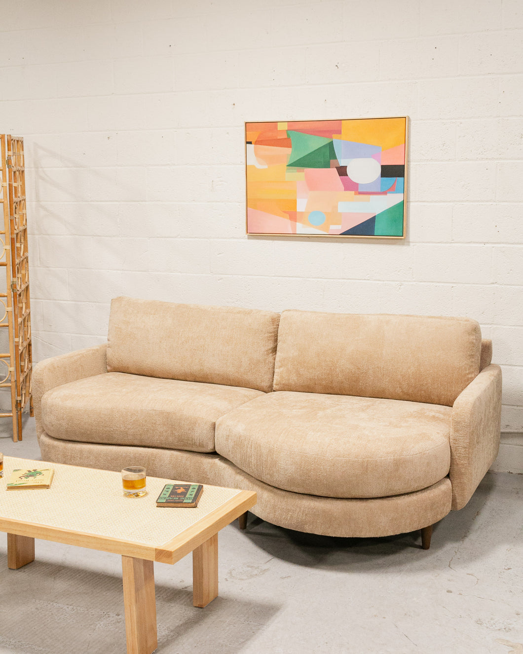 Ramona Sofa in Matisse Camel