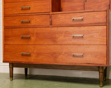 Load image into Gallery viewer, Walnut Valet Chest of Drawers
