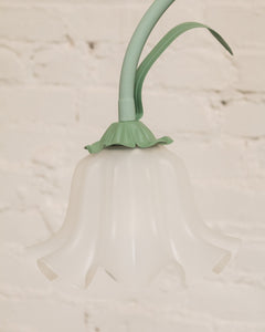 Mint Flower Floor Lamp