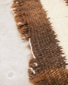 Brown Geometric Rug (as-is)