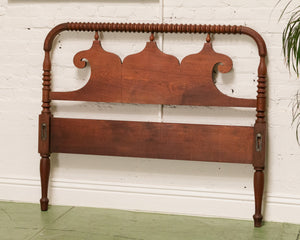 1920’s Antique Bobbin Headboard