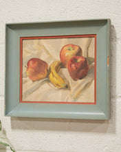 Load image into Gallery viewer, Still Life Apples and Bananas Oil Painting
