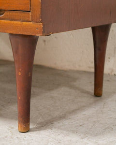 Sleek Walnut  Highboy